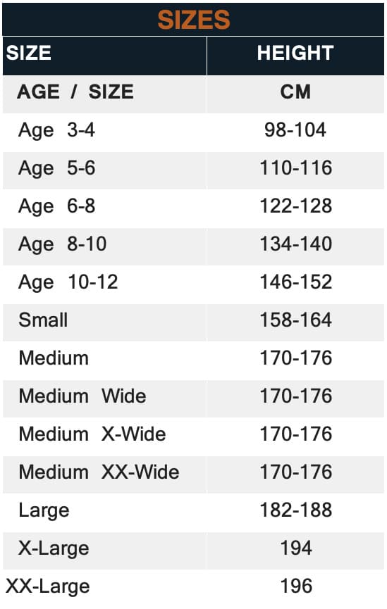 Pjama Sizeguide_converter (2) Pjama Size guide