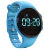 Watch with vibrating alarm - Lightblue